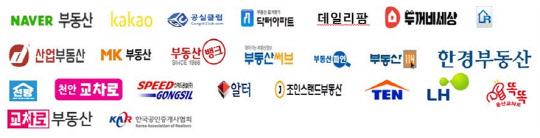 8월 기준 KISO 부동산매물클린관리센터 참여사. <KISO 제공>